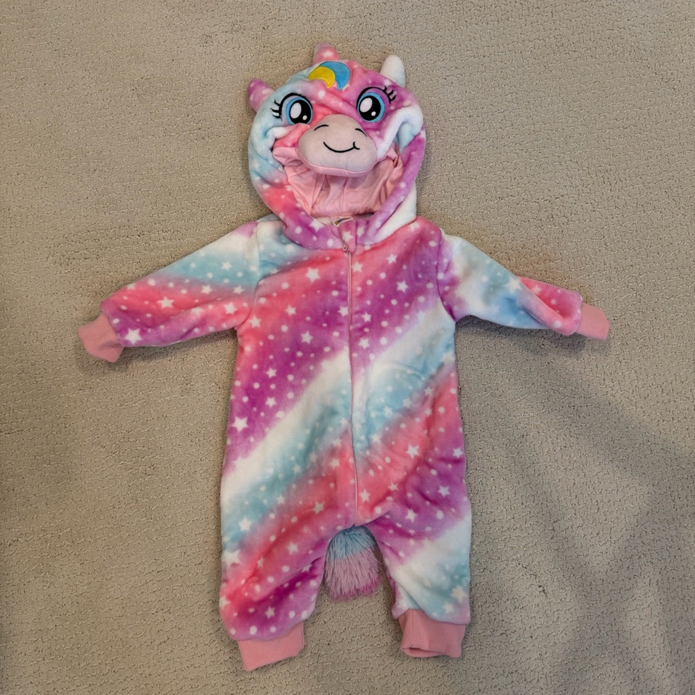 Colorful Unicorn Onesie for Kids
